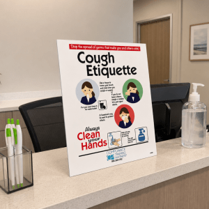 Cough Etiquette Sign (14x22)