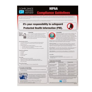 HIPAA Compliance Wall Chart (17x23)