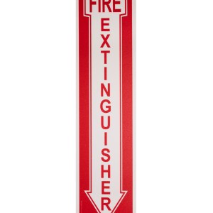Glow-In-The-Dark "Fire Extinguisher" Sign (4x18)