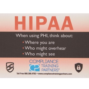 HIPAA Alert Labels